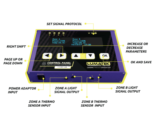 Lumatek Digitaler Controller von Lumatek Lumatek Digitaler Controller von Lumatek