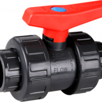 Waterway Europe 1.5" dubbele afsluitkraan