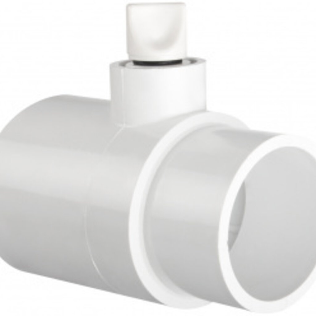 Waterway Europe 2" air bleed afsluitkraan male/female