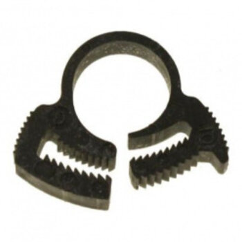 1/4" klem voor pijpleiding, plastiek