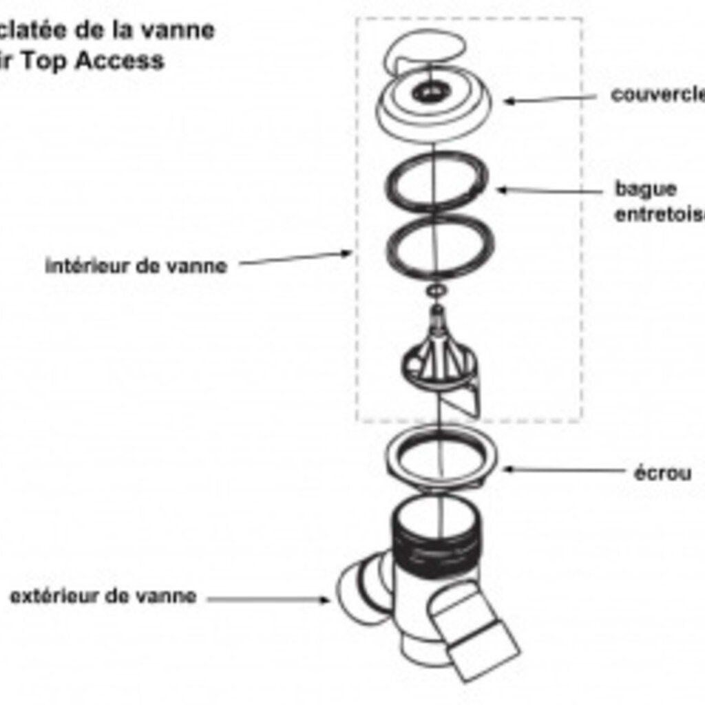 Pentair Pentair Top Access klep