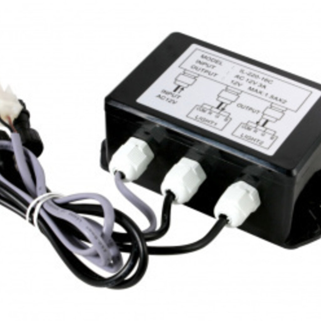 LVJ-lichtcontroller (2 uitgangen)