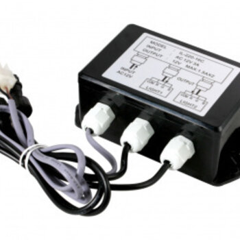 LVJ-lichtcontroller (2 uitgangen)