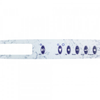 Gecko TSC-24 / TSC-25 6-knoppen overlay