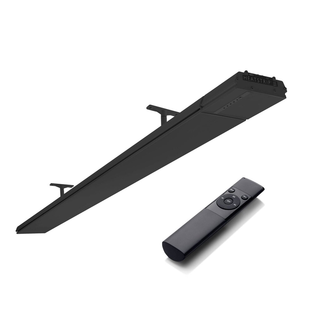 Heatstrip Design 2400 watt remote & app - ophang verwarming