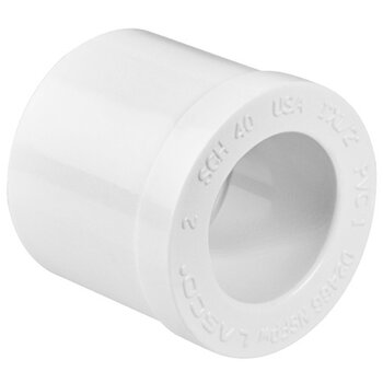 Waterway Europe 1" M x 1/2" F bushing verloopstuk
