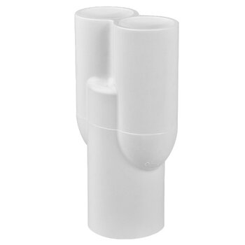 Waterway Europe Splitter 1"F naar 2 x 3/4" F