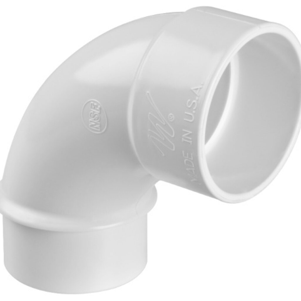 Waterway Europe 2" 90° afgeronde elleboog M/F