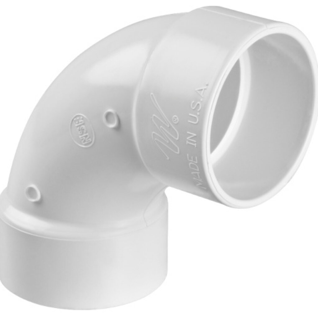 Waterway Europe 2" 90° afgeronde elleboog F/F