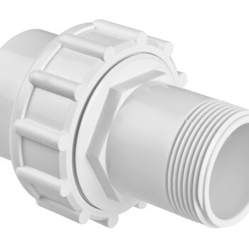 Waterway Europe 1.5" threaded 3-delige unie