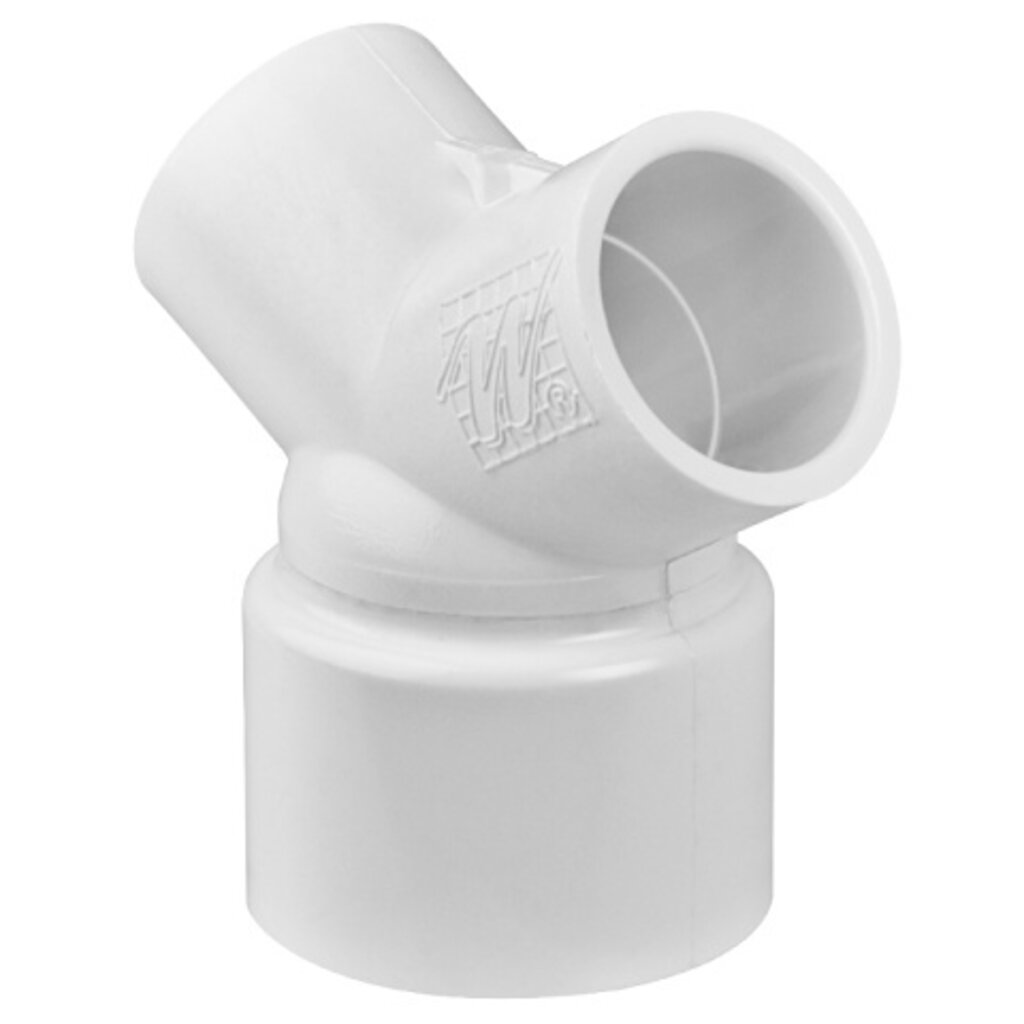 Waterway Europe T-stuk 120° 1,5" F tot 1" F