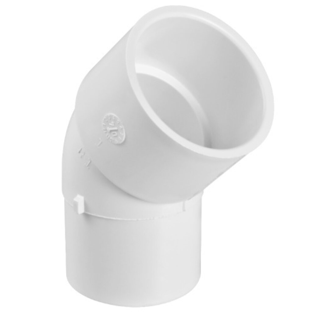 Waterway Europe 1.5" 45° M/F elleboog