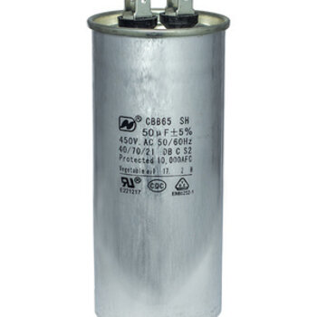 Spanet 50uF compressorcondensator