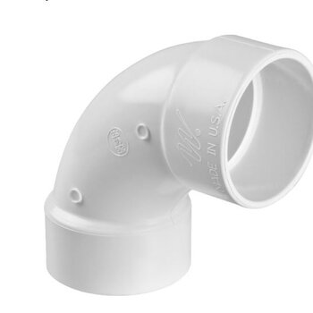 2-inch 90-degree sweep elbow