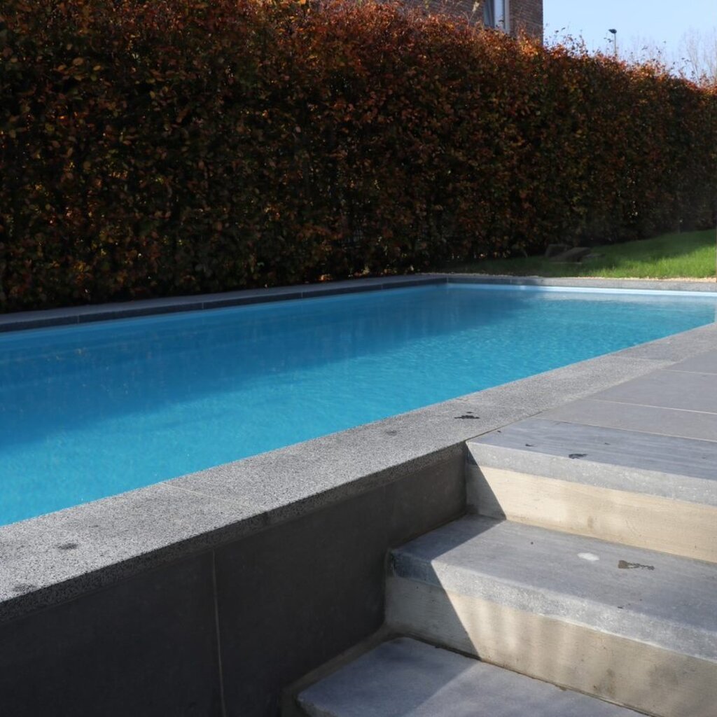 Pool edge/border stone in granite G654