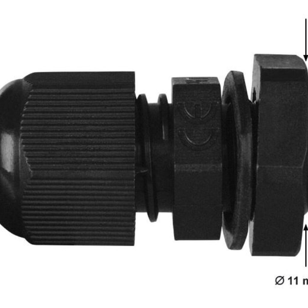 PG7 cable gland for 5-7 mm cable