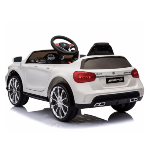 Mercedes kinderauto Mercedes GLA45 AMG Kinder-Elektroauto 12V Weiß