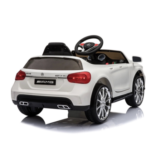 Mercedes kinderauto Mercedes GLA45 AMG Kinder-Elektroauto 12V Weiß
