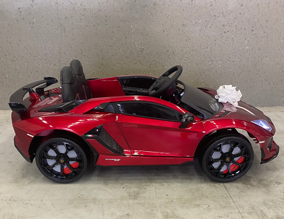 Lamborghini Aventador 12V Kinder-Elektroauto Rot - Kidsrides