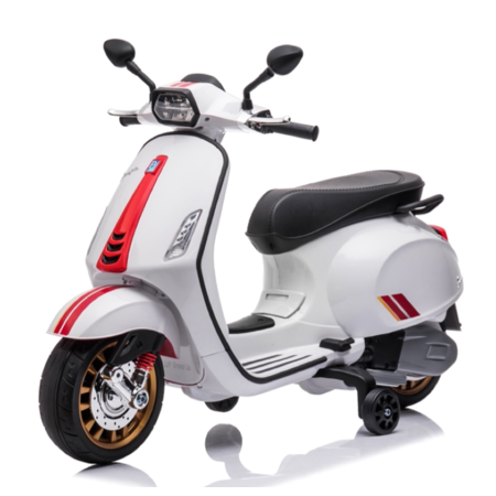 Vespa kinder roller Vespa Sprint kinder Elektroroller 6V Weiß