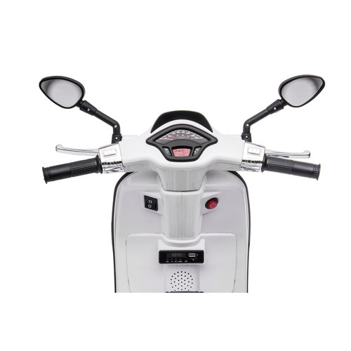 Vespa kinder roller Vespa Sprint kinder Elektroroller 6V Weiß