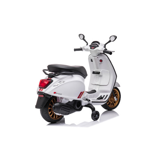 Vespa kinder roller Vespa Sprint kinder Elektroroller 6V Weiß