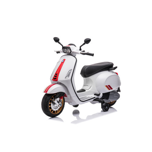 Vespa kinder roller Vespa Sprint kinder Elektroroller 6V Weiß