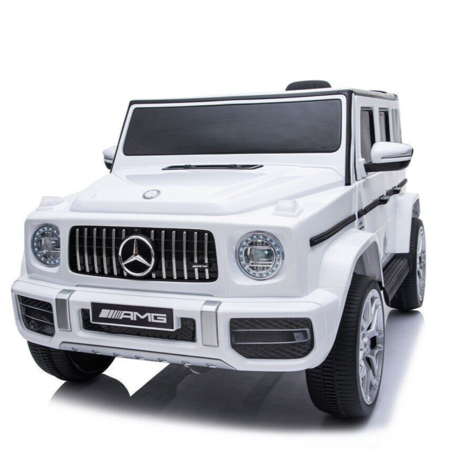 Mercedes kinderauto Mercedes G63 AMG Kinder-Elektroauto 12V Weiß