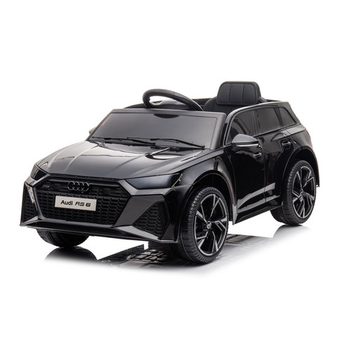 Audi kinderauto Audi RS6 Kinder-elektroauto Schwarz