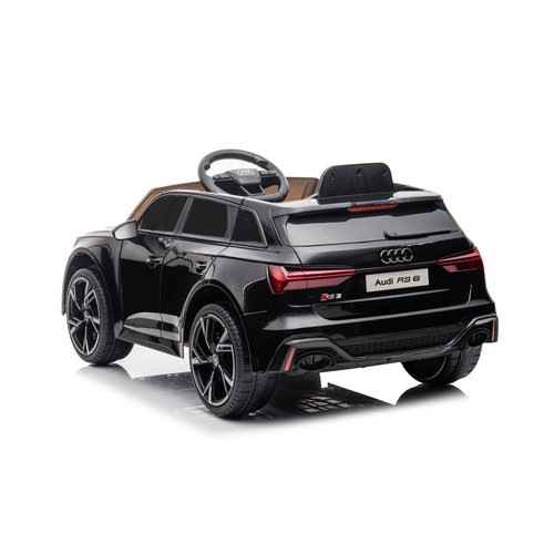 Audi kinderauto Audi RS6 Kinder-elektroauto Schwarz