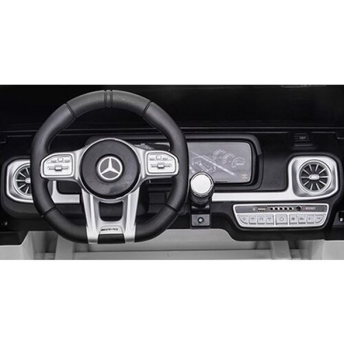 Mercedes kinderauto Mercedes G63 AMG  Kinder-Elektroauto 2-Sitzer 12V Weiß