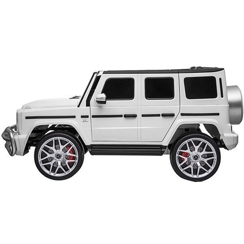 Mercedes kinderauto Mercedes G63 AMG  Kinder-Elektroauto 2-Sitzer 12V Weiß