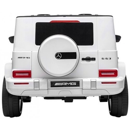 Mercedes kinderauto Mercedes G63 AMG  Kinder-Elektroauto 2-Sitzer 12V Weiß