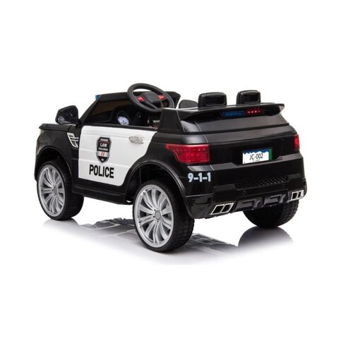 Polizei SUV  Kinder-Elektroauto 12V Schwarz