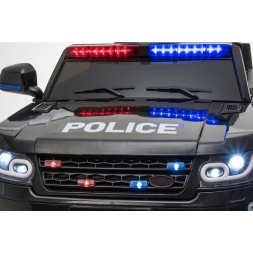 Polizei SUV  Kinder-Elektroauto 12V Schwarz