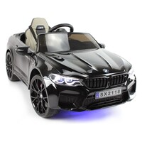 BMW M5 24V Kinder Elektroauto Schwarz
