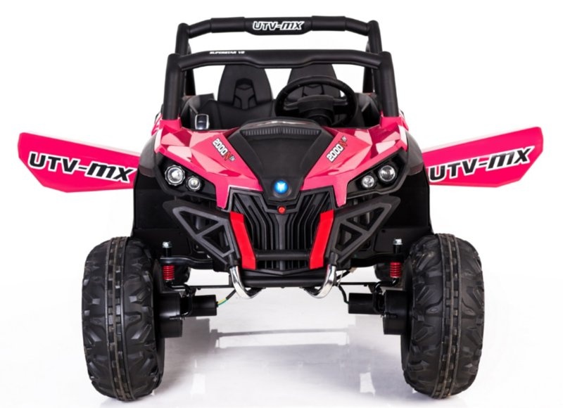 UTV-MX batteriebetriebener Buggy für Kinder, Rot + 4x4-Antrieb + Fern,  480,90 €