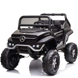 Mercedes kinderauto Mercedes Unimog  Kinder-Elektroauto 12V Schwarz