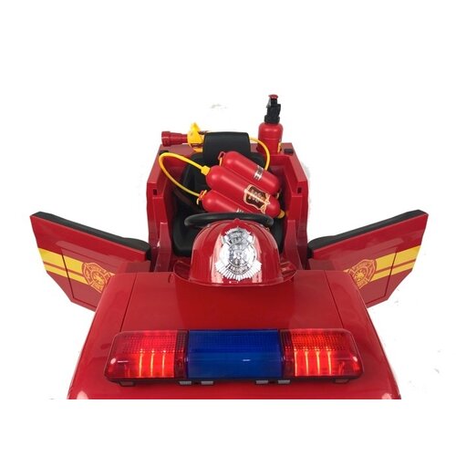 Feuerwehrauto XL Kinder-Elektroauto 12V Rot