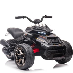 Kinder elektro dreirad Spyder 24V Schwarz
