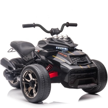Kinder elektro dreirad Spyder 24V Schwarz