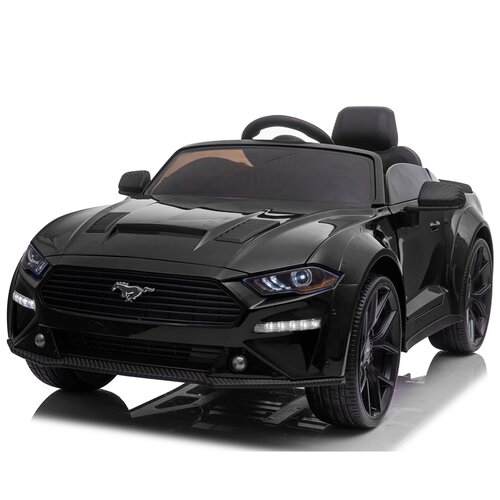 Ford kinderauto Ford Mustang Kinder elektroauto 24V Schwarz