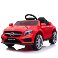 Mercedes GLA45 AMG Kinder-Elektroauto 12V Rot