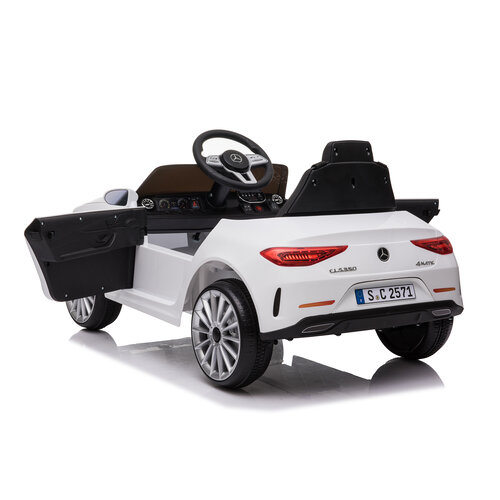 Mercedes kinderauto Mercedes CLS 350 AMG Kinder-Elektroauto 12V Weiß Mercedes kinderauto Mercedes CLS 350 AMG Kinder-Elektroauto 12V Weiß