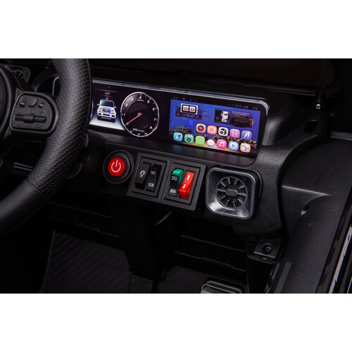 Mercedes kinderauto Mercedes G63 AMG 24V Kinder-Elektroauto XL Cabrio Schwarz