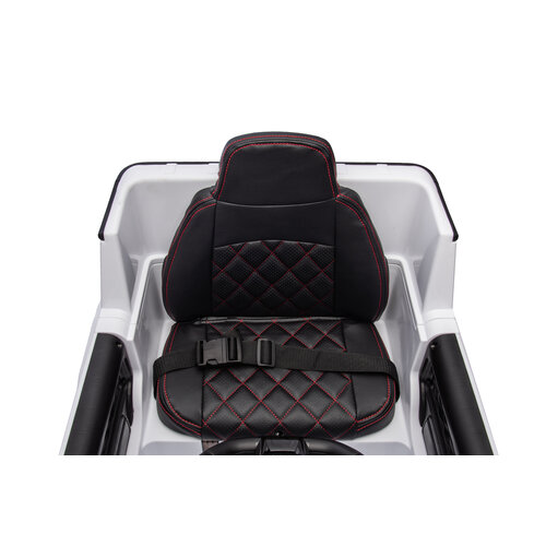 Mercedes kinderauto Mercedes G63 AMG 24V Kinder-Elektroauto XL Cabrio Weiß