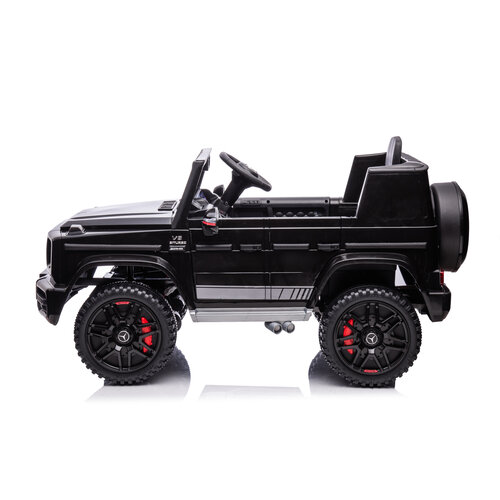 Mercedes kinderauto Mercedes G63 AMG 24V Kinder-Elektroauto XL Cabrio Schwarz