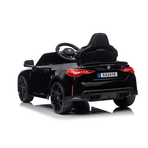 BMW kinderauto BMW M4 Kinder-Elektroauto 12V Schwarz BMW kinderauto BMW M4 Kinder-Elektroauto 12V Schwarz