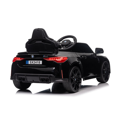 BMW kinderauto BMW M4 Kinder-Elektroauto 12V Schwarz BMW kinderauto BMW M4 Kinder-Elektroauto 12V Schwarz