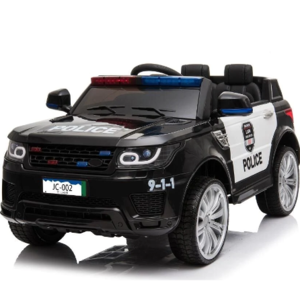 Polizei SUV  Kinder-Elektroauto 12V Schwarz